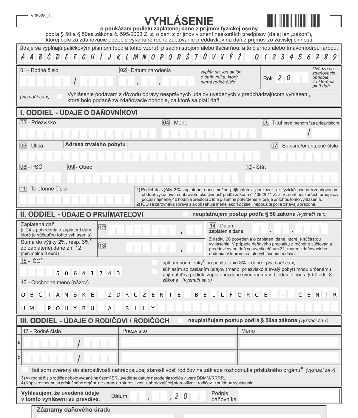 Ilustračný obrázok k článku: POMÁHATE NÁM POMÁHAŤ - darujte svoje 2%